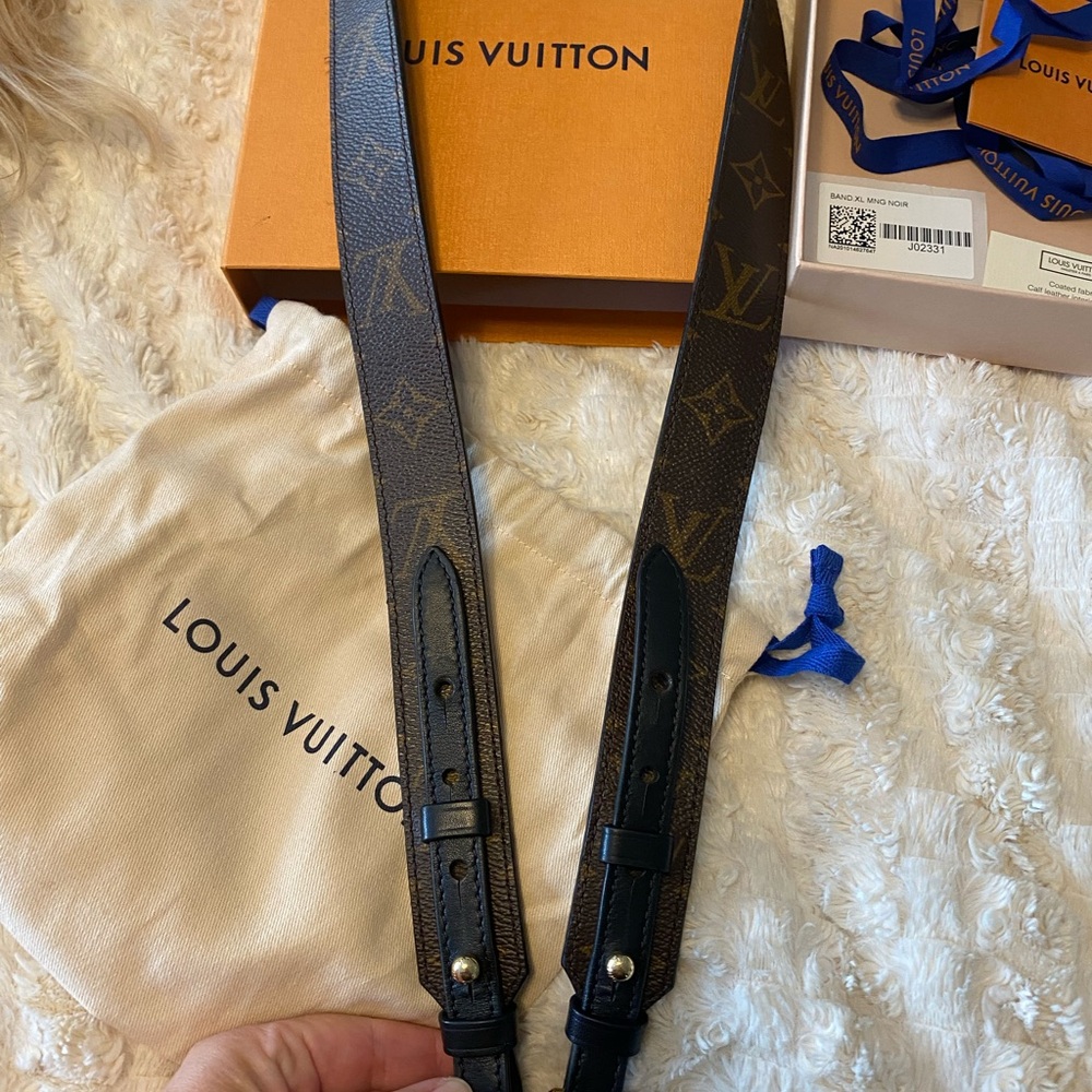 Louis Vuitton Bandoulière XL Monogram Crossbody Adjustable Bag Strap EXC